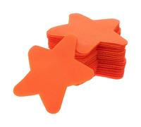 Levemolo 48pcs Star Carpet Spot Markers Reusable Floor Dot Stickers for Classroom Activity Preschool Positioning Tools Flexible Layout and Educational Floor Labels