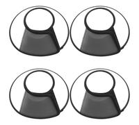 Levemolo 4pcs Adjustable Pet Cone Collar for Puppies Cats Kitten Soft Lightweight Elizabethan Neck Cone for Healing Wounds Prevent Licking Biting Post-surgery Safety