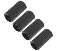 Levemolo 4pcs Bike Brake End Caps Plastic Brake Cable Covers Not Easy to Loose Withstand Greater Pressure and Impact Black Wheelchair Parts