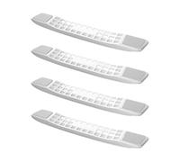 Levemolo 4pcs Car Door Protector Strip Anti-scratch Abs Material Car Side Guard Easy to Paste for Vehicle Door Edge Protection and Collision Prevention