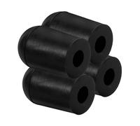 Levemolo 4Pcs Cello Endpin Stopper Non-Slip Rubber Cap for Cello and Bass Adjustable Endpin Protector Anti-Skid Tip for Upright Bass Accessories