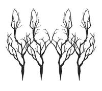 Levemolo 4pcs Decorative Plant Twigs Artificial Dried Antlers Branches for Home Wedding Party Decorations Plastic Branch Decors No Water Needed