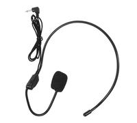 Levemolo 4pcs Headset Microphone for Wired Headset Mic Microphone for Singing Speaking Teaching