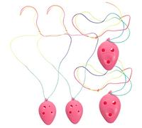 Levemolo 4pcs Professional Ocarina for Boys and Girls Boy Girl's Musical Instrument Beginner Ocarina Toy Portable