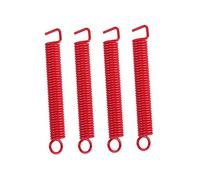 Levemolo 4pcs Red Tremolo Bridge Springs Set for St Style Electric Guitar Guitar Pickup Springs High Tension Tremolo for Electric Bridge System