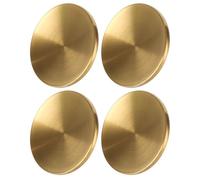Levemolo 4pcs Stainless Steel Replacement Pot Lid Knobs with Classic Shape for Saucepan Cover Use in Household Kitchen