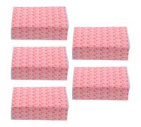Levemolo 5 Bags Hair Perming Papers for Hair Rollers, Soft Touch Cotton End Wrap Papers with High-temperature Resistance to Prevent Chemical Overflow, Suitable for Professional and Home Use