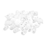 Levemolo 50pcs Silicone Finger Protectors for Guitar and Bass Breathable Finger Guards Silicone Insulated Covers Comfortable Fit for Beginners and Professionals