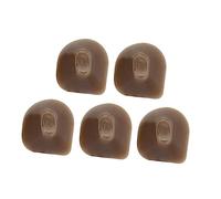 Levemolo 5pcs Flute Rubber Mute Pads Set Professional Musician Flute Button Bricks Portable Creative Smooth Mute Bricks for Sound Reduction and Key Cushion Accessories