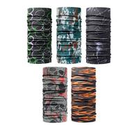 Levemolo 5pcs High-performance Cycling Headscarves Unisex Athletic Headwraps Made of Polyester Versatile and Elastic Headbands for Running, Yoga, and Outdoor Adventures