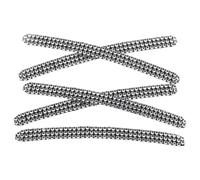 Levemolo 5pcs Rhinestone Car Wheel Rim Stickers White Decorative Universal Compatibility Motorcycle Rim Decals for Car Modification and DIY Car's Wheels