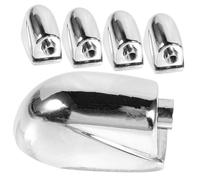 Levemolo 5pcs Single-end Snare Drum Lug Ear Claw Hook Drum Set Parts Accessories Replacement for Percussion Claw Hooks Connector