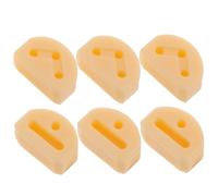 Levemolo 6pcs Guitar String Buckle Nylon String Locks Secure Fastening Device for Classical Acoustic Guitar Repairing Tool