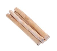 Levemolo 6pcs Rustic Driftwood Wall Hanging Logs Solid Hardwood Peeled Natural Wood Sticks for Crafting Rustic Wood Wall Decor Indoor Outdoor Garden Patio Decoration