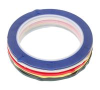 Levemolo 7 Rolls Violin Fingering Tape Multi-color Finger Position Stickers for Violin Cello Fingerboard Note Guide Beginner-friendly Instrument Practice