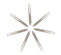 Levemolo 7pcs Diy Lyre String Instrument Accessory Harp String Pins Metal Tuning Pins for Lyre Consistent Fixing