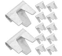 Levemolo 800pcs Metal Wire Cage Clips Buckle for Small Animal Cages Snap Hook Latch Wire Fixing Buckle Clips for Bird Rabbit Chicken Assembly