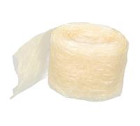 Levemolo 8m Ham Sausage Casing Natural Edible Dry Skin for Diy Sausage Making High-temperature Resistant Collagen Casing for Steaming and Baking Double-layer Pork for Homemade Hot Dogs and