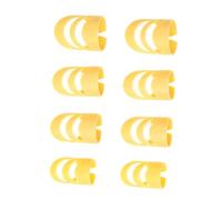 Levemolo 8pcs Guitar Finger Trainer Non-slip Guitar Picks Set for Acoustic Banjo Dobro Resonator Supply Picks