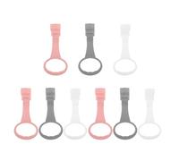 Levemolo 9pcs Pull up Rings for Playpen, Plastic Hanging for Infants, Easy Standup Support and Strengthen Development, for Living Rooms and Walking Exercises
