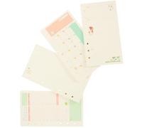 Levemolo A6 Loose Leaf Binder Paper Refill, 6-Hole Replaceable Writing Pad, Dowling Paper, for Journaling and Office, Students and Classmates