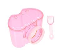 Levemolo Acrylic Hamster Bath Room Breathable Design Sturdy Pet Shower Container for Hamsters and Animals for Sand Bath and Cleaning Compact and Practical