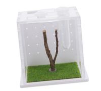 Levemolo Acrylic Insect Feeding Case Spider Cage for Breeding Reptile Storage Case