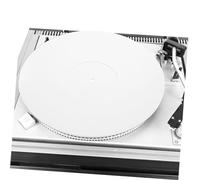 Levemolo Acrylic Record Mat White for Turntable Use As Slipmat Protective Pad for Vinyl Records during Play