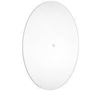 Levemolo Acrylic Vinyl Turntable Mat Transparent Slipmat for Record Players Anti-slip Acrylic Disc Pad Enhancing Sound Clarity and Reducing Static Noise Turntable Accessory for Vinyl