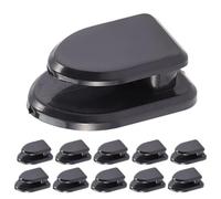 Levemolo Adhesive Car Hook Wall Hanging Holders 20pcs for Dashboard Organizing Keys Sunglasses Cables Self Stick Multi-Functional Small Hooks