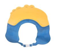 Levemolo Adjustable Bath Hat Shower Cap for Young Hair Washing Visor with Eye Protection Flexible Sizing for Comfortable Secure Fit