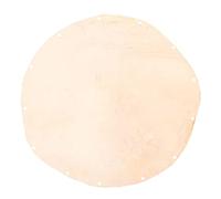 Levemolo African Hand Drum 25cm Goatskin Replacement Drum Skin Genuine Percussion Instrument Skin for Djembe and Tambourine for Music Performance