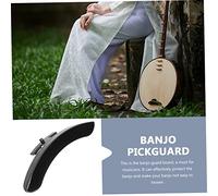 Levemolo Banjo Metal Protective Guard Plate Durable Replacement for Vintage Style Banjos Armrest Accessory with Polished Finish for Scratch Protection and Enhanced Instrument Experience