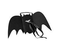 Levemolo Bat Shape Pet Leash Dog Pulling Rope Halloween Dog Harness Fashionable Pet Supplies