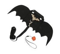 Levemolo Bat Wings Harness Rabbit Decorative Outfit Portable Harness Delicate Bunny Cloths Multi-function Pet Accessories