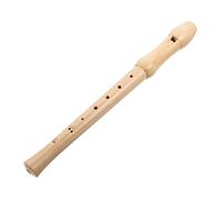 Levemolo Beginner 8-hole Plastic Clarinet Recorder Flute for Children, Beige Colour Musical Instrument Designed for Early Education and Cultivating Musical Talent