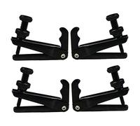 Levemolo Beginner-friendly Violin Tuning Pegs 4pcs Full-size Fine Tuners for Violin Strings Smooth High-precision Screws