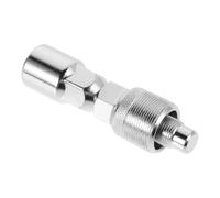 Levemolo Bike Crank Puller Tool for Indoor Cycling, Alloy Steel, Silver | Bottom Bracket Tool, Hole Design, Crankset Removal and Repair for Bicycle Components