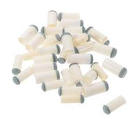 Levemolo Billiard Pool Cue Tips Replacement Kit Quick Replacement and Accurate Fit 40pcs with Plastic Covers Sizes 9mm to 13mm, Sturdy and Lightweight Suitable for Storage and Parties