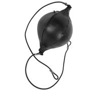 Levemolo Black Pu Pear Shape Boxing Bag Speed Balls Boxing Wall Mounted for Agility Training and Exercise to Hand-eye Coordination and Accurate Punches