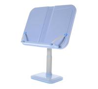 Levemolo Book Stand Holder for Reading Desk Reading Stand Portable Multi-angle Freestanding for Cookbooks and Music Sheets