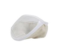 Levemolo Breathable Anti-bite Cat Muzzle Cover for Grooming and Bathing Transparent Protective Cat Eye Mask Easy to Use with Fit Head Circumference