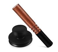 Levemolo Buddha Sound Bowl Suction Tool with Lifting Handle Rubber Sucker and Leather Wrapped Stick Strong Suction Force Portable Design for Tibetan Singing Bowl Meditation and Healing