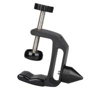 Levemolo Clarinet Tabletop Support Bracket Black Small Clarinet Fixing Clamp Cork Holder Music Instrument Accessories for Wind Instrument Maintenance