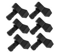 Levemolo Clip Mic for Acoustic 6pcs Microphone Clips Stand Easy Install Microphone Holders