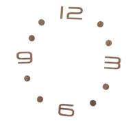 Levemolo Clock Faces for Clock Making with Number Dial Featuring Silent Operation and Versatile Use for Homes and Offices with Classic Arabic Numerals a Retro Farmhouse Style