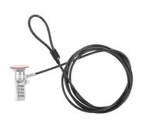 Levemolo Combination Laptop Lock Security Cable for Laptops and Electronic Devices, Lightweight Steel and Plastic Construction, 6ft Long Reach Cable Suitable for Office and Home Use