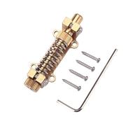 Levemolo Copper Tremolo Guitar Stabilizing Kit Metal Back Cavity Mounting Instrument Stabilizer Brown for Vintage Electric Guitars Eliminates Flutter and Sag Maintains Tune