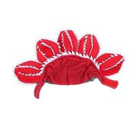 Levemolo Corpse Flower Plush Pet Hat for Small Dogs and Cats Creative Cartoon Design Lightweight Comfortable for Parties Holidays and Photos Halloween Costume Accessory