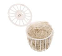 Levemolo Cotton Jute Nesting Material Kit for Bird Nest Building Wild Birds Hummingbirds Canary Cage